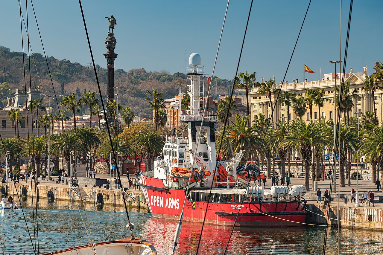 Port Vell and the Columbus Monument